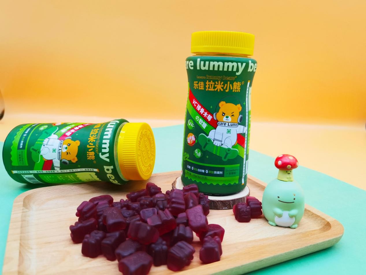 乐佳拉米小熊软糖重磅归来，瞄准国内3-12岁孩童营养零食市场