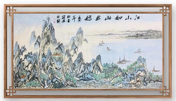 国风外交——当代艺术名家张金铭作品鉴赏