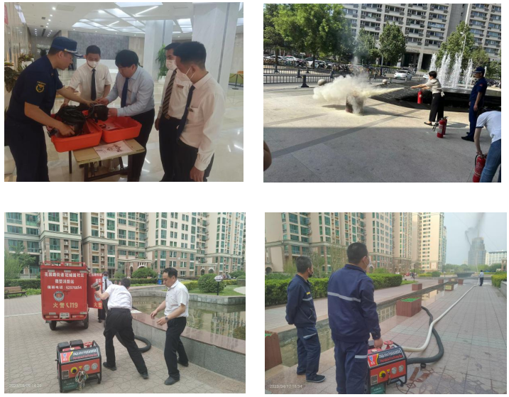 开展消防宣讲演习,筑牢社区安全“防火墙” 开展消防宣讲演习,筑牢社区安全“防火墙”