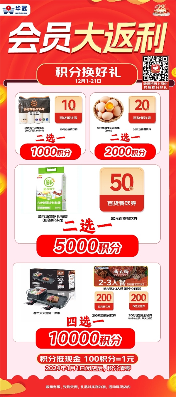 大雪节气吃肉喝汤正当时 华冠超市花式滋补食谱让你安稳过冬