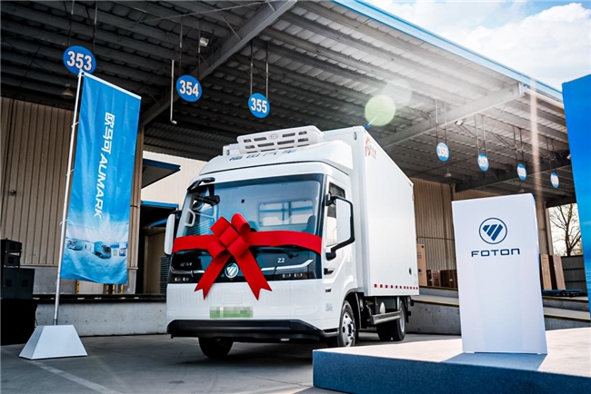 捷报频传！50辆欧马可Z交付头部冷链企业，赋能京津冀冷链高质量发展