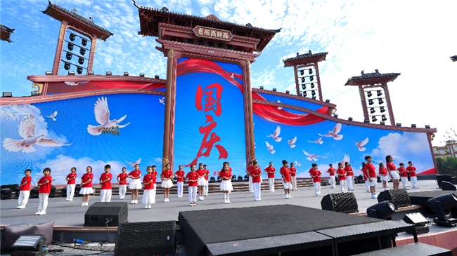 安阳殷商神画“殷商盛世狂欢节”燃动国庆假期