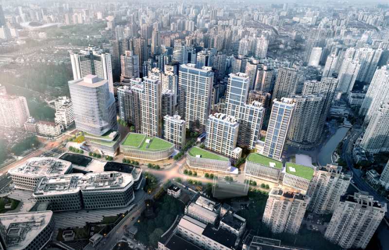 祥生地产上海内环内城市综合体项目今日开工