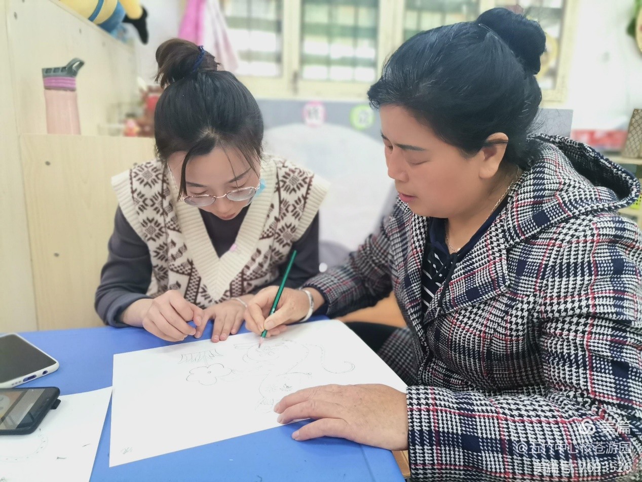 培训 学习 提升 --鄠邑区苍游幼儿园教师农民画培训活动 培训 学习 提升 --鄠邑区苍游幼儿园教师农民画培训活动