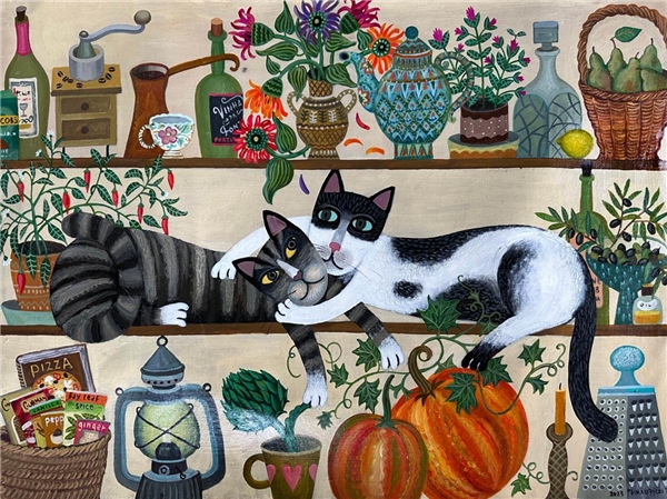 ​共建中白文化桥梁，喵趣奇境——白俄罗斯稚拙艺术特展深圳站已火热开幕