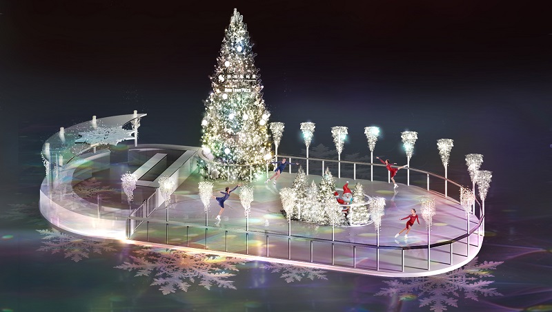 香港沙田新城市同心同行40周年特别呈献冬日闪亮花火祭