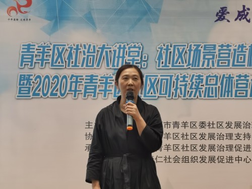 青羊区：社区场景营造构建美好生活暨2020年青羊区社区可持续总体营造行动说明会顺利举行