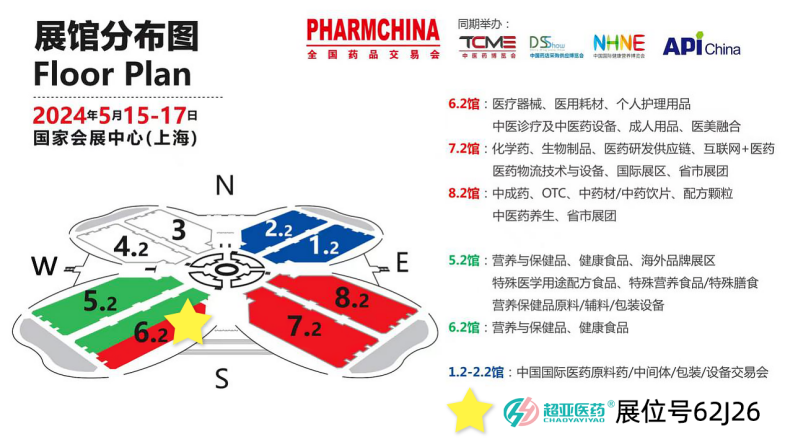 超亚医药邀您共聚 | 第88届全国药品交易会62J26