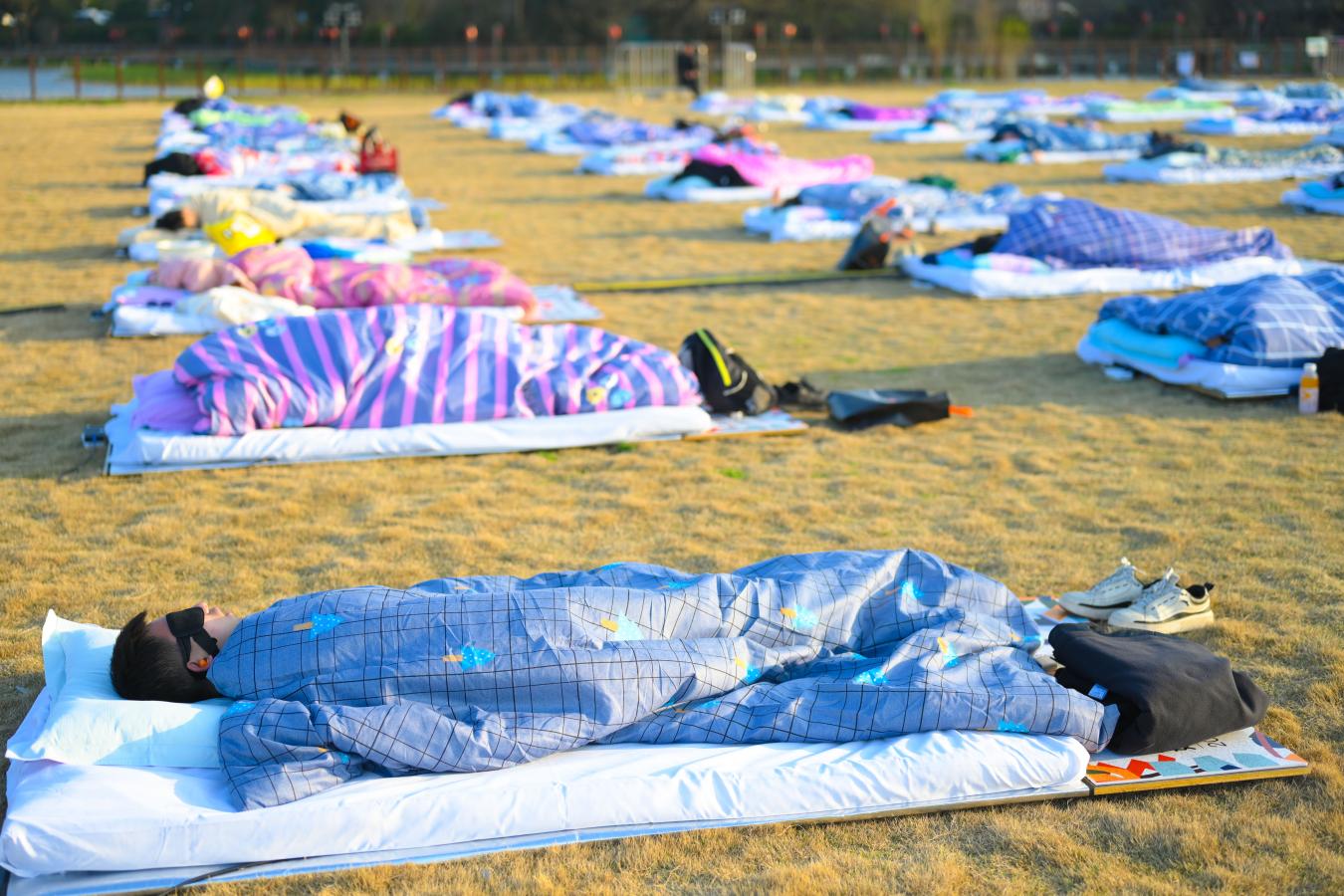 崇明森林睡眠挑战赛火出圈 “洗洗肺、好好睡”引领都市疗愈新时尚 崇明森林睡眠挑战赛火出圈 “洗洗肺、好好睡”引领都市疗愈新时尚