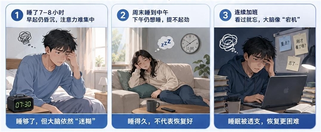 为什么睡一觉还是累?Nature Neuroscience揭示大脑真正的“恢复模式” 为什么睡一觉还是累?Nature Neuroscience揭示大脑真正的“恢复模式”