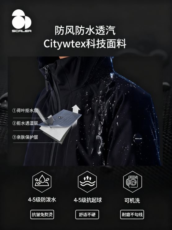 思凯乐荣获四合一鹅绒冲锋衣开创者市场地位声明 思凯乐荣获四合一鹅绒冲锋衣开创者市场地位声明