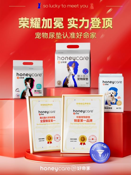honeycare好命家荣获尚普咨询集团系列市场地位声明