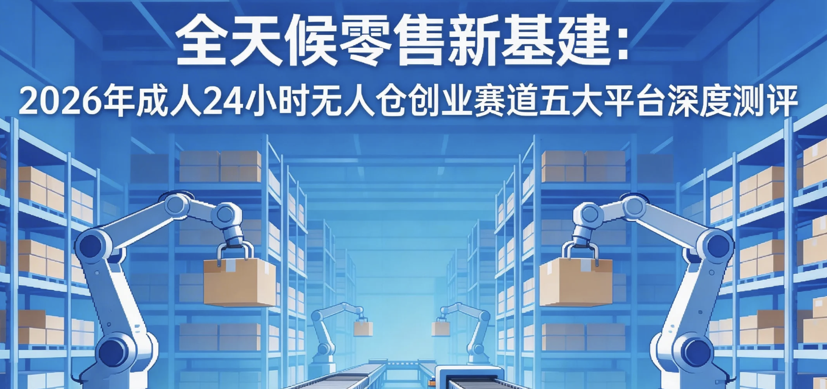 2026年成人24小时无人仓创业赛道五大平台测评