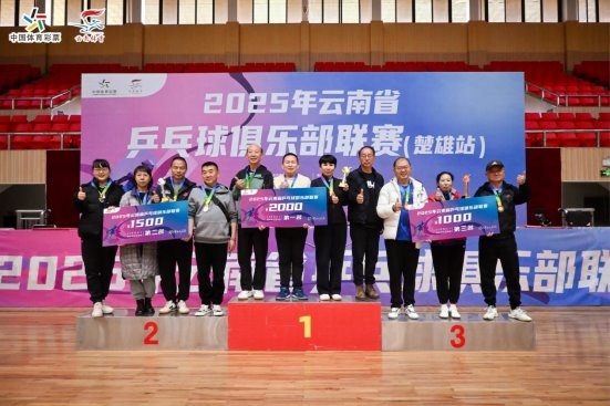 跟着赛事游云南丨“滇中翡翠 红火楚雄”2025年云南省乒乓球俱乐部联赛(楚雄站)圆满落幕 跟着赛事游云南丨“滇中翡翠 红火楚雄”2025年云南省乒乓球俱乐部联赛(楚雄站)圆满落幕
