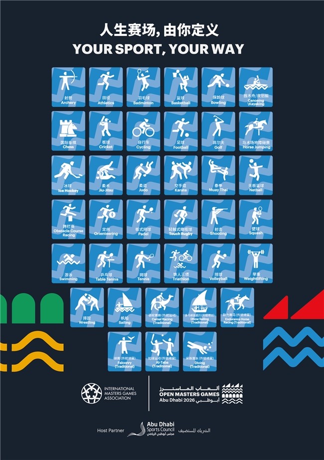 阿布扎比世界大师运动公开赛将于2月6日举行：打造全球体育爱好者的国际交流平台