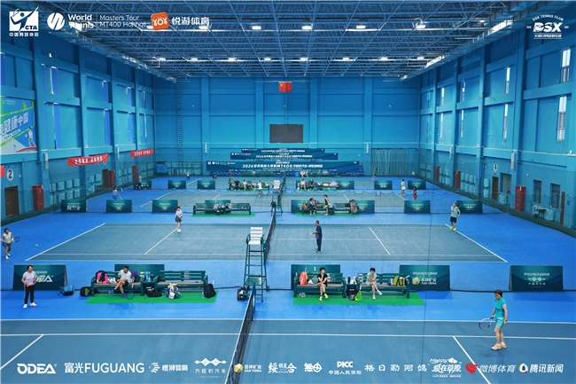 2026世界网球大师赛MT400方程豹汽车-呼和浩特站火热进行 赵镝付饶等名将过关