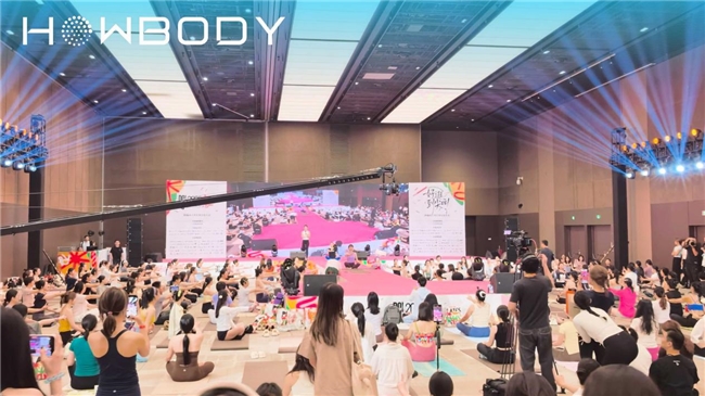 海迪HOWBODY双城联动,闪耀第四届大湾区普拉提与武汉木兰瑜伽盛会。