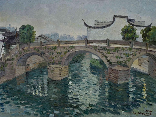 共融·共生·共情，闽籍旅法油画家林鸣岗5月将于福建省画院举办个展