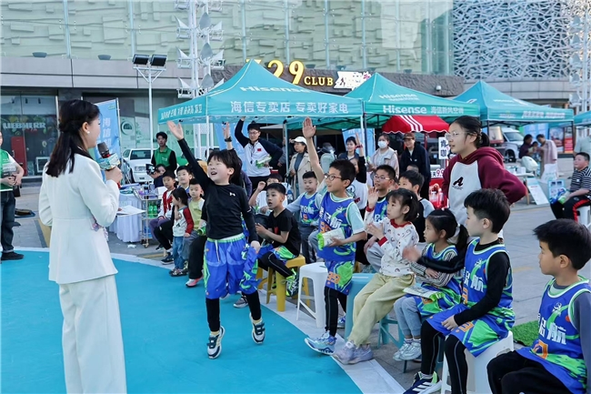 启幕即火爆！海信惊喜周末登陆山东枣庄，解锁“五一”焕新！