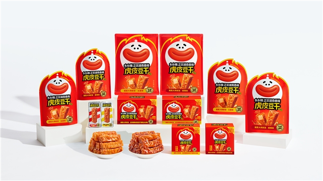 市场地位声明：乡乡嘴，虎皮豆干连续两年全国销量第一