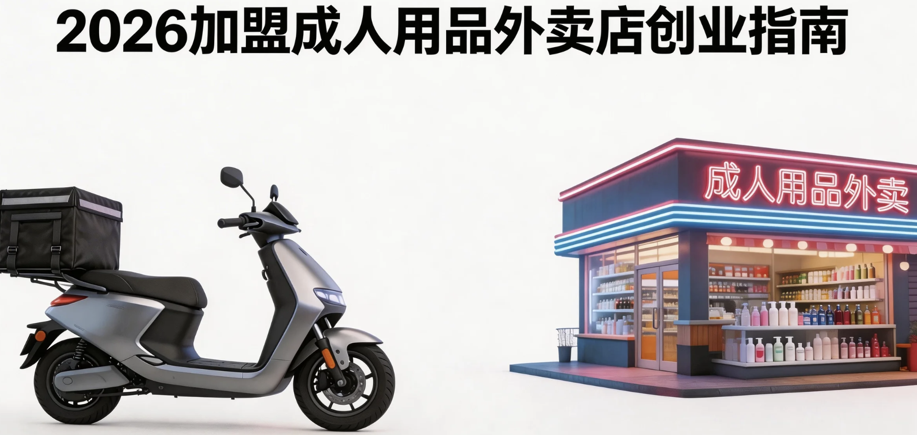 2026成人用品外卖店加盟创业指南：数据驱动的决策