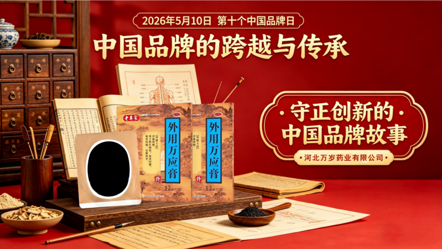 中国品牌日 | 老专家外用万应膏：传统膏药新升级，彰显国药黑膏品牌力量